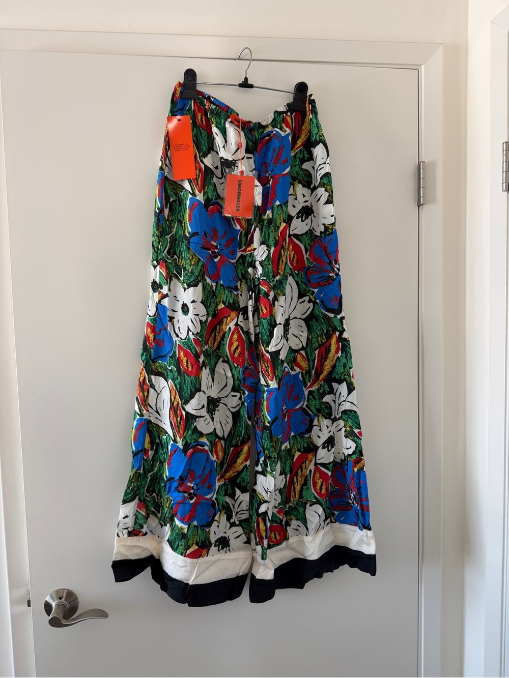SIMONMILLER NELLA WIDE LEG PANT TROPICAL FLORAL PRINT